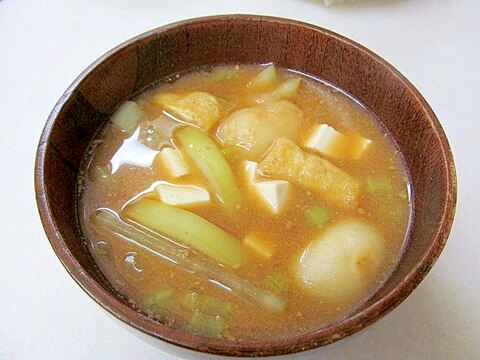 ＊大根と豆腐・お麩の味噌汁＊